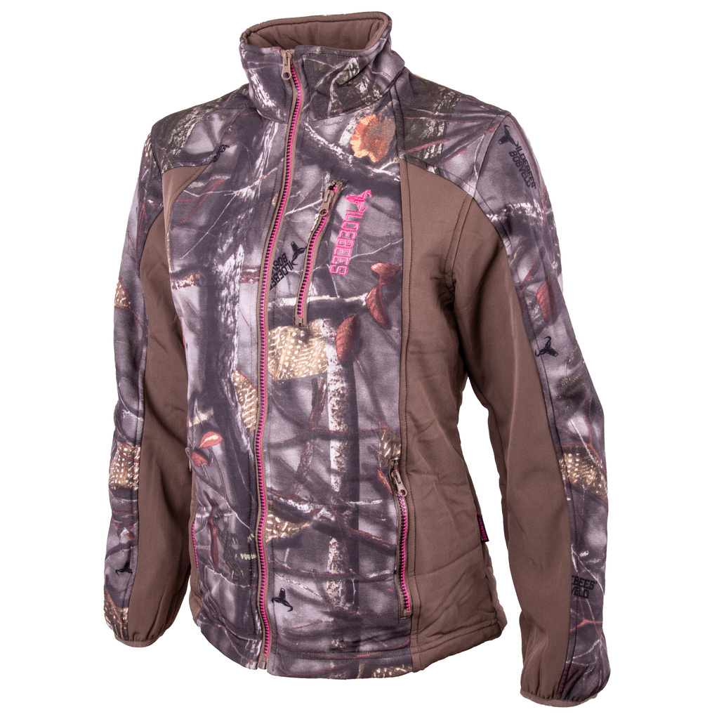 WILDEBEES JKT W23 LDS TEDDY BONDED SOFTSHELL BOSVELD XL